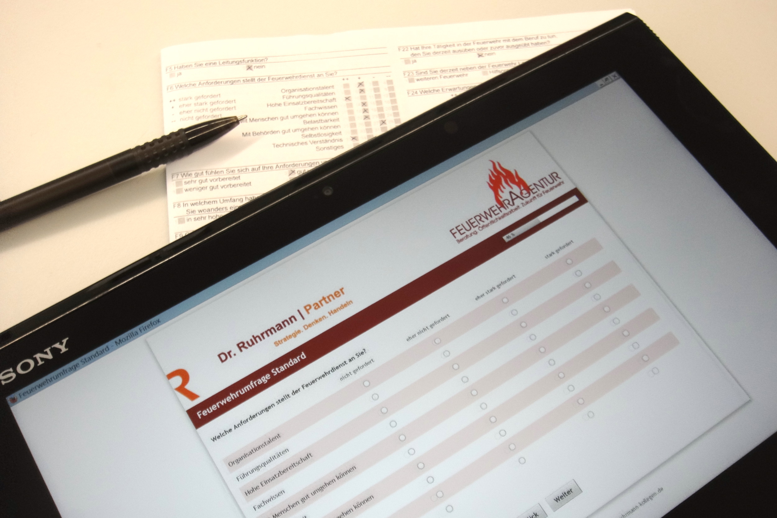 Lumdataltest online: Die etablierte Feuerwehrumfrage gibt es nun auch im Web. Lumdataltest online: Die etablierte Feuerwehrumfrage gibt es nun auch im Web.