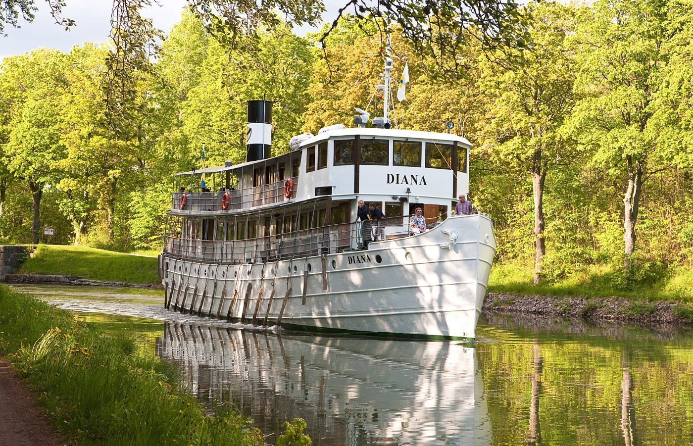 Eine exclusive Reise auf dem Göta-Kanal mit großem Programm.