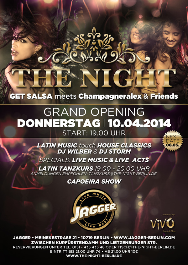Grand OpeningThe Night Get-Salsa meets Champagneralex
