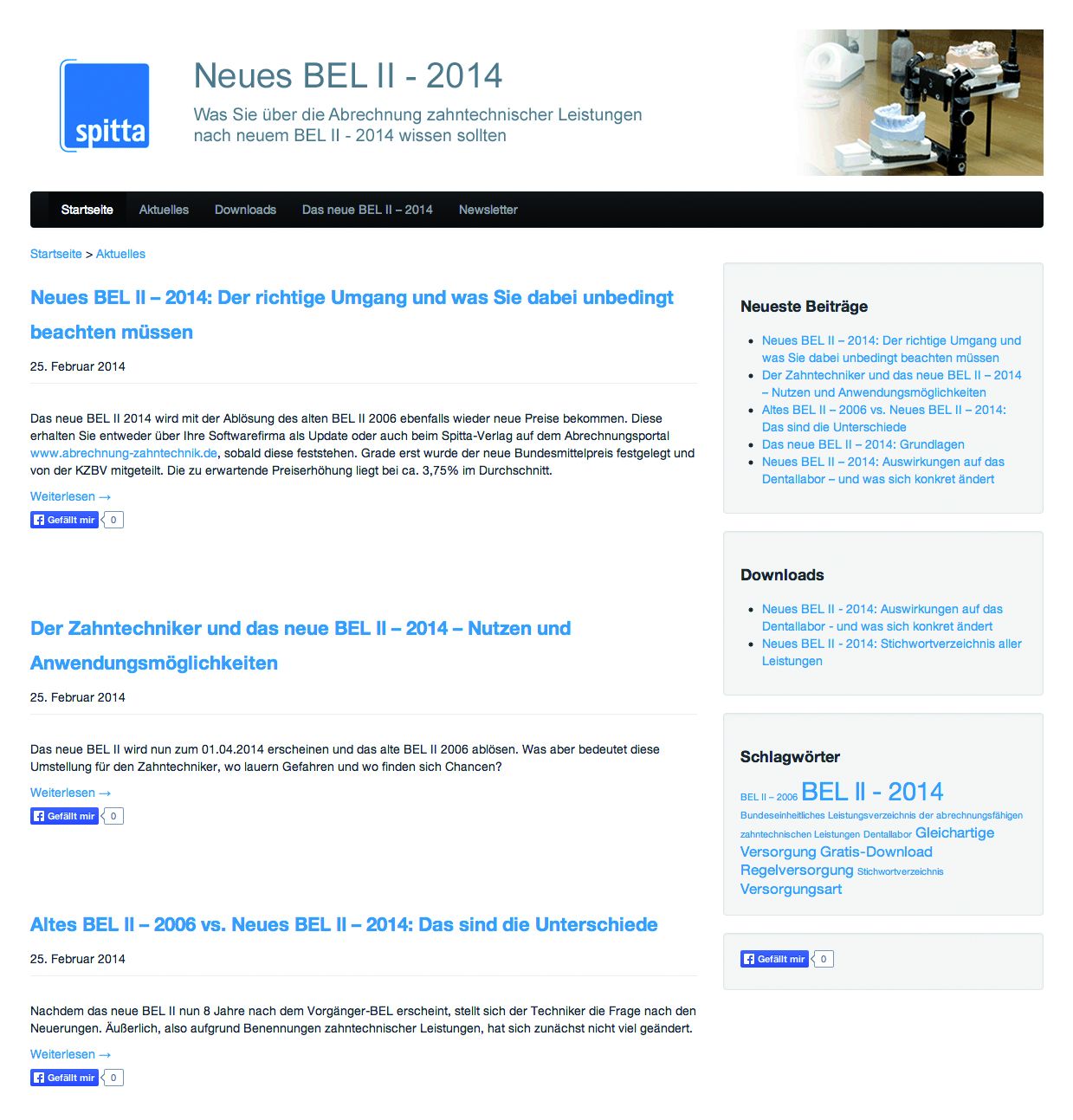 Das Infoportal zum neuen BEL II - 2014 Das Infoportal zum neuen BEL II - 2014