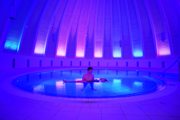 In der Therme wartet auf die Kur- und Urlaubsgäste ein buntes Wellness-Angebot. In der Therme wartet auf die Kur- und Urlaubsgäste ein buntes Wellness-Angebot.
