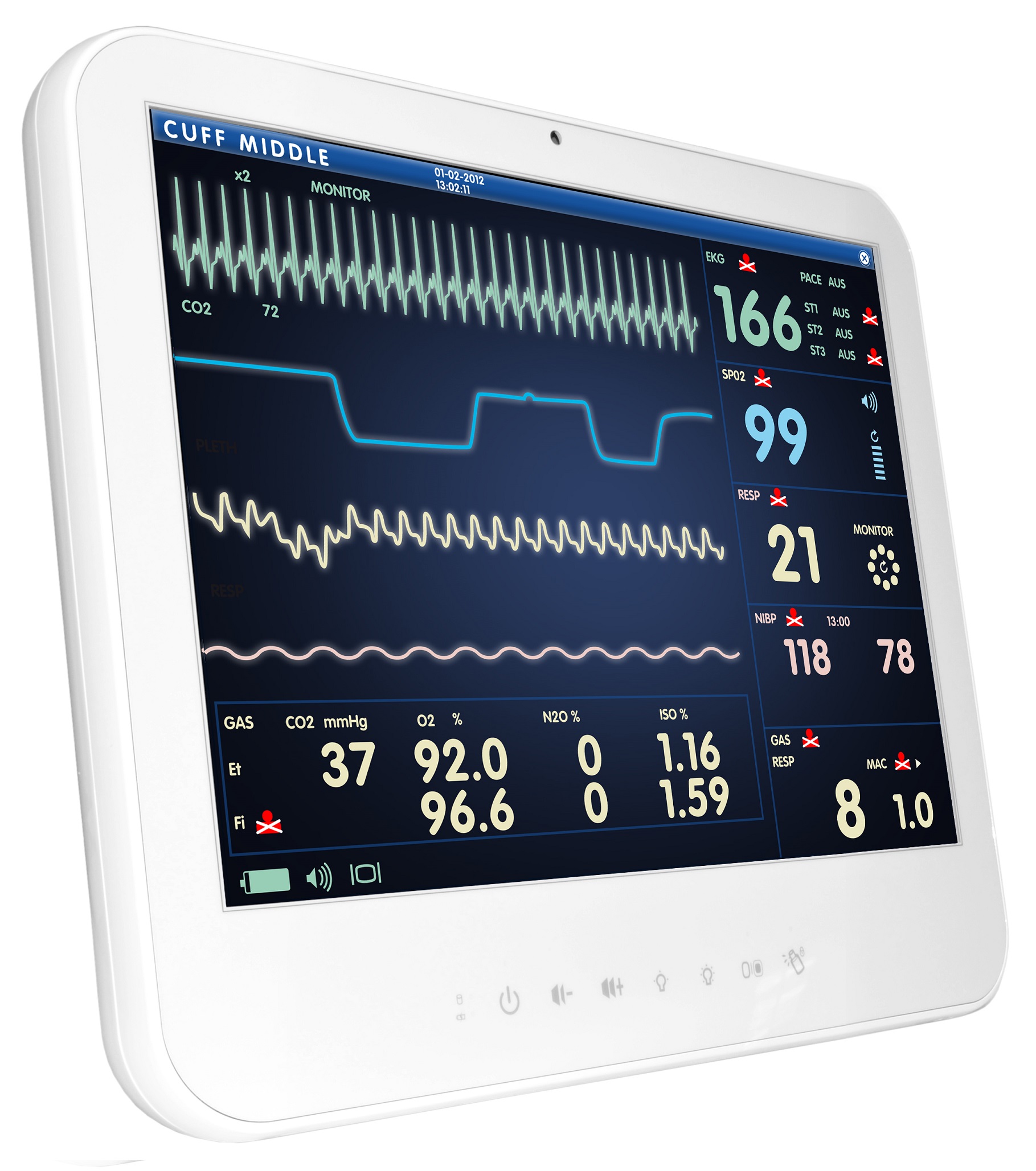 ?ICO Medico 197 Panel-PC mit resistivem 19-Touchscreen? ?ICO Medico 197 Panel-PC mit resistivem 19-Touchscreen?