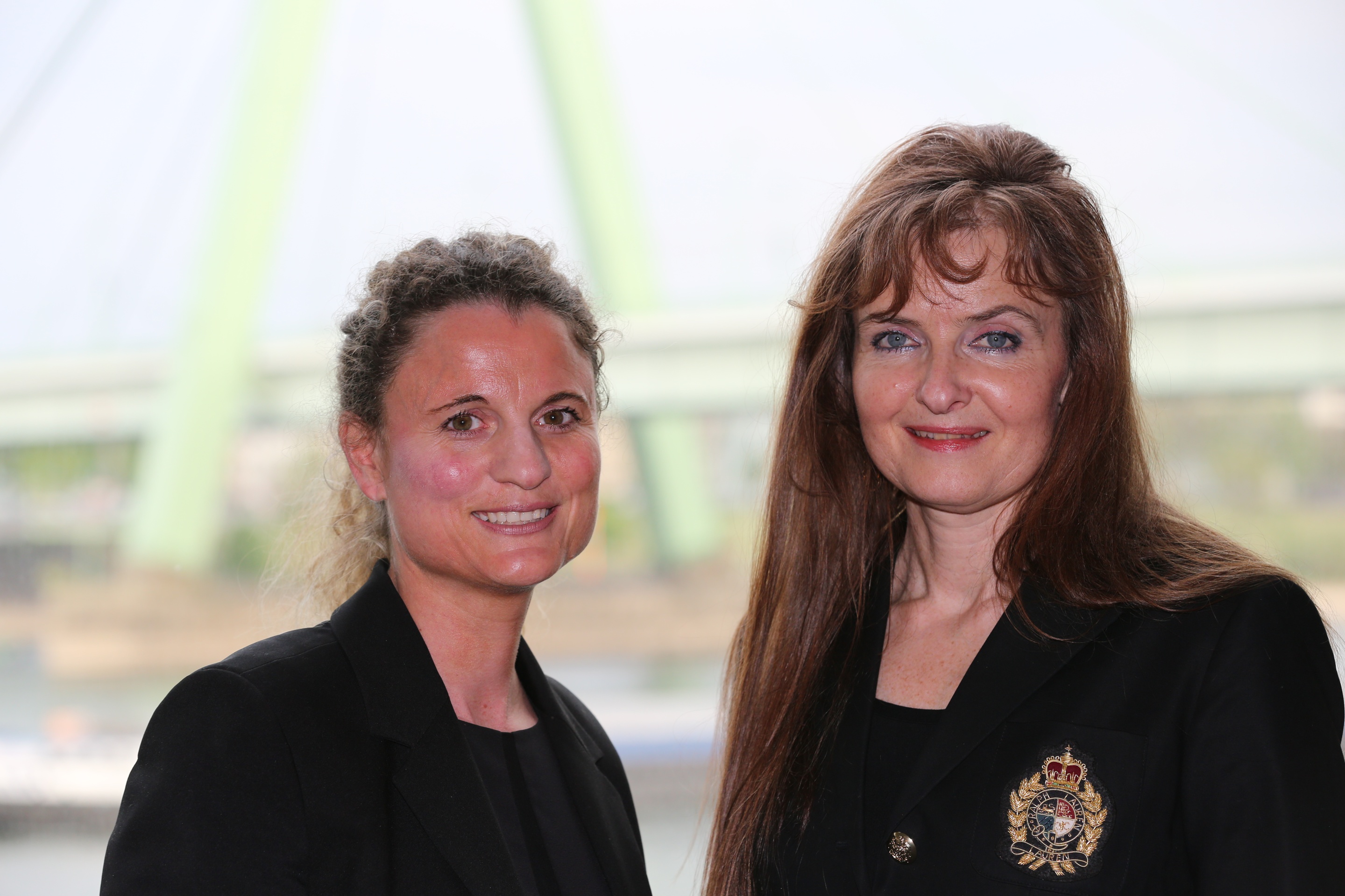 Heike Bootz, Marketing-Direktorin Lindt & Sprüngli GmbH, und Jasmin Pfeiffer, Vorstand Marketing-Clu