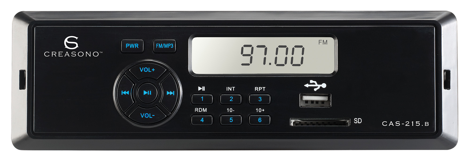 PEARL MP3-Autoradio CAS-215.b mit SD und USB, www.pearl.de