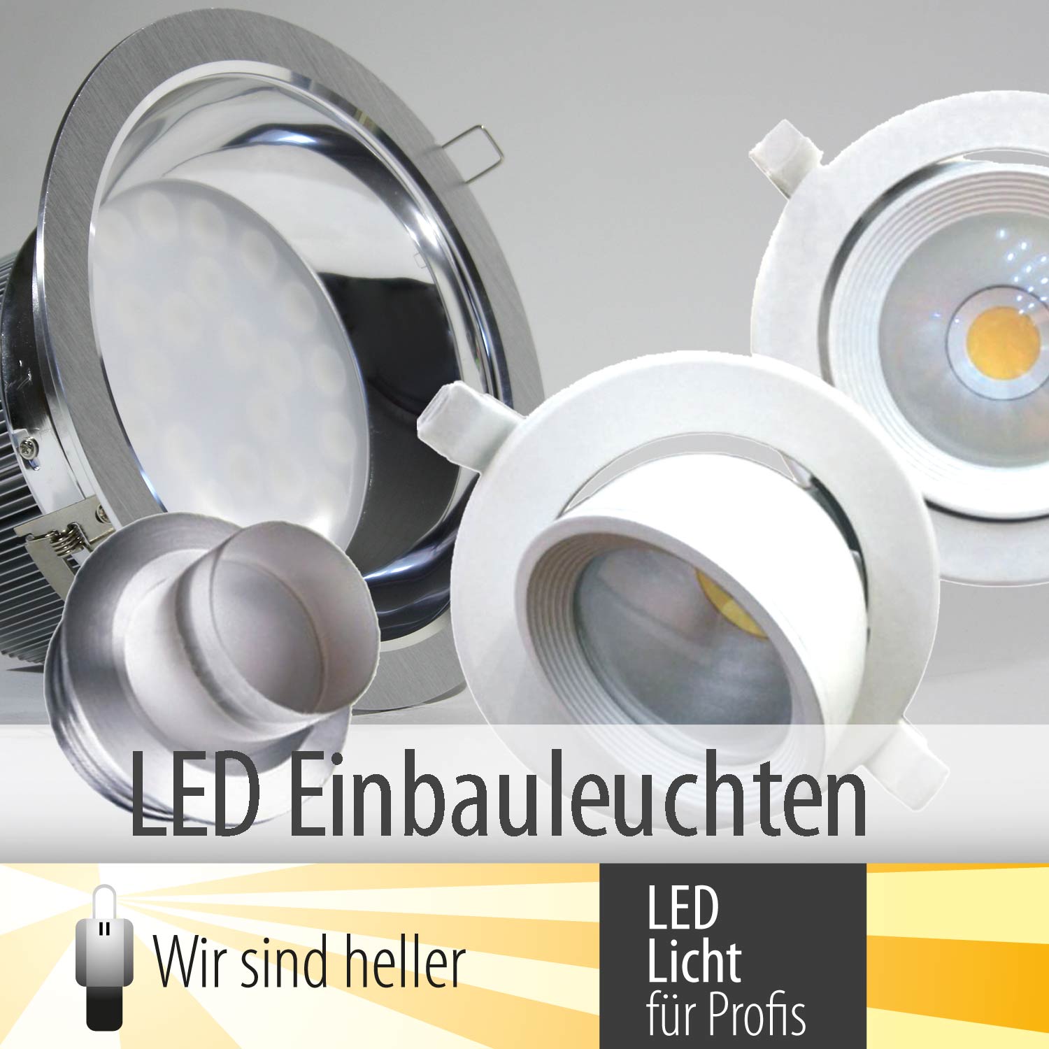 LED Einbauleuchten von Wir sind heller LED Einbauleuchten von Wir sind heller
