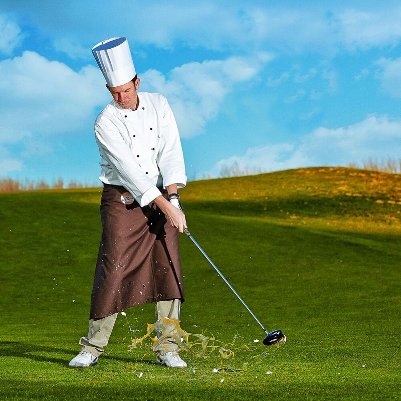 Der kochende Golf-Pro im Golf Resort Bad Griesbach