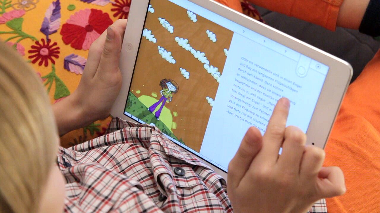 Die neue Kinderbuch-App von Daktylos Media, die gute Literatur mit Spaßan der Technik verbindet