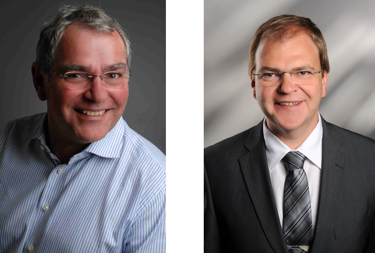 G. Esch, Director Sales Germany&Austria, R. Mühlbauer, Technical Account Manager Germany&Austria