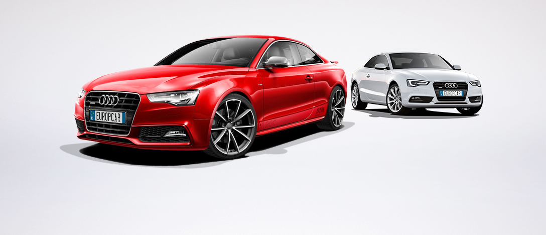 Neu in der Europcar Flotte: Audi A5 DTM Champion