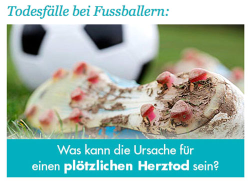 Plötzlicher Tod von Fußballern / Register von Dr. Jürgen Scharhag und FIFA.