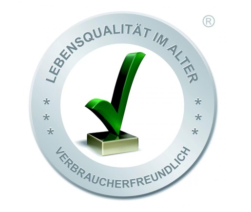 Der grüne Haken für Lebensqualität im Alter