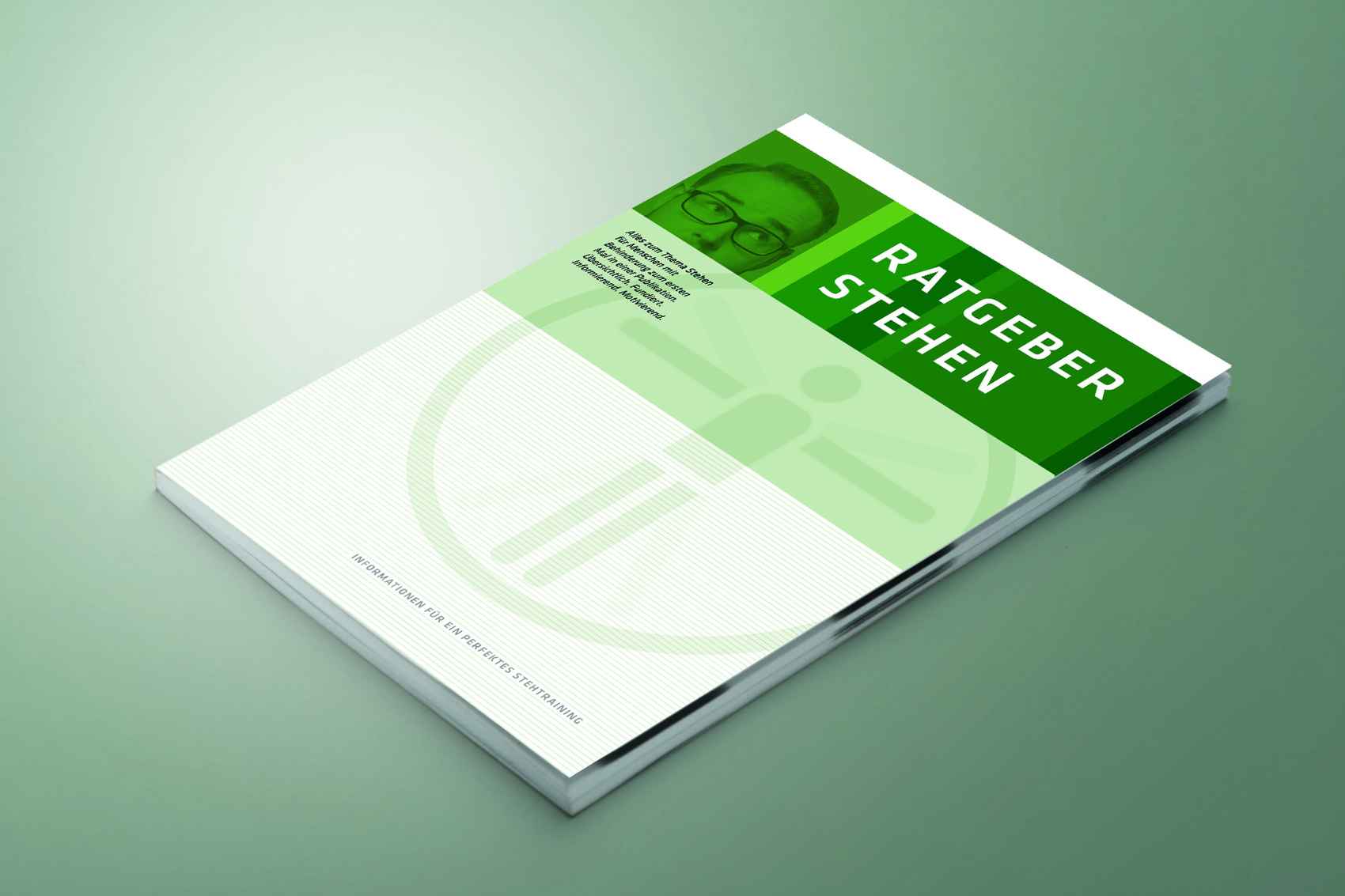 In diesem neuen Ratgeber werden alle Aspekte des Stehens auf über 50 Seiten kompetent behandelt. In diesem neuen Ratgeber werden alle Aspekte des Stehens auf über 50 Seiten kompetent behandelt.