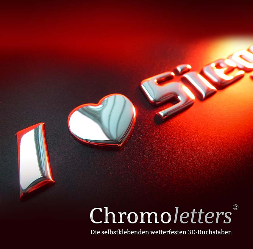 Chromoletters tunen das Outfit Chromoletters tunen das Outfit