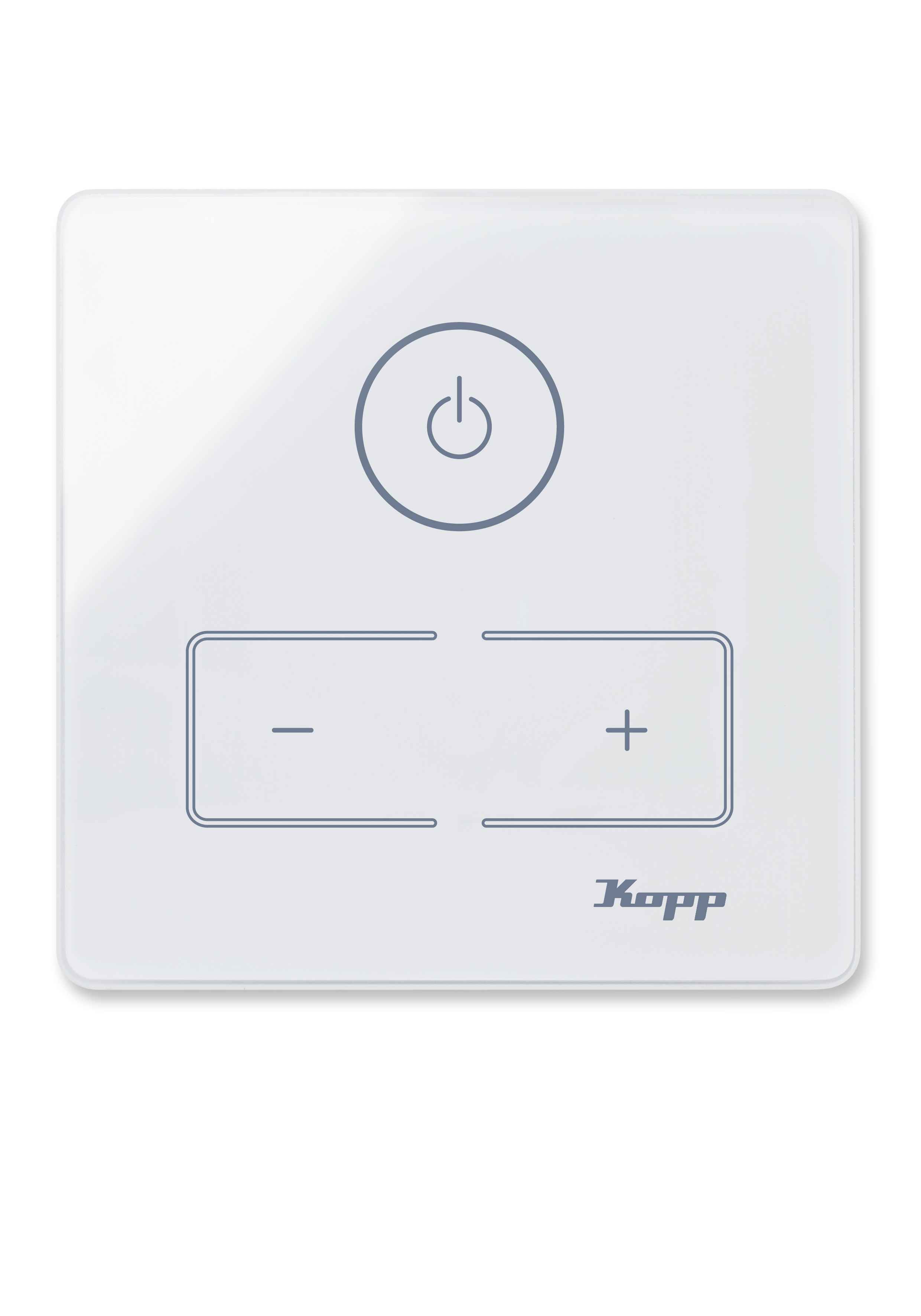 Der Dimmer aus dem neuen Schalterprogramm
