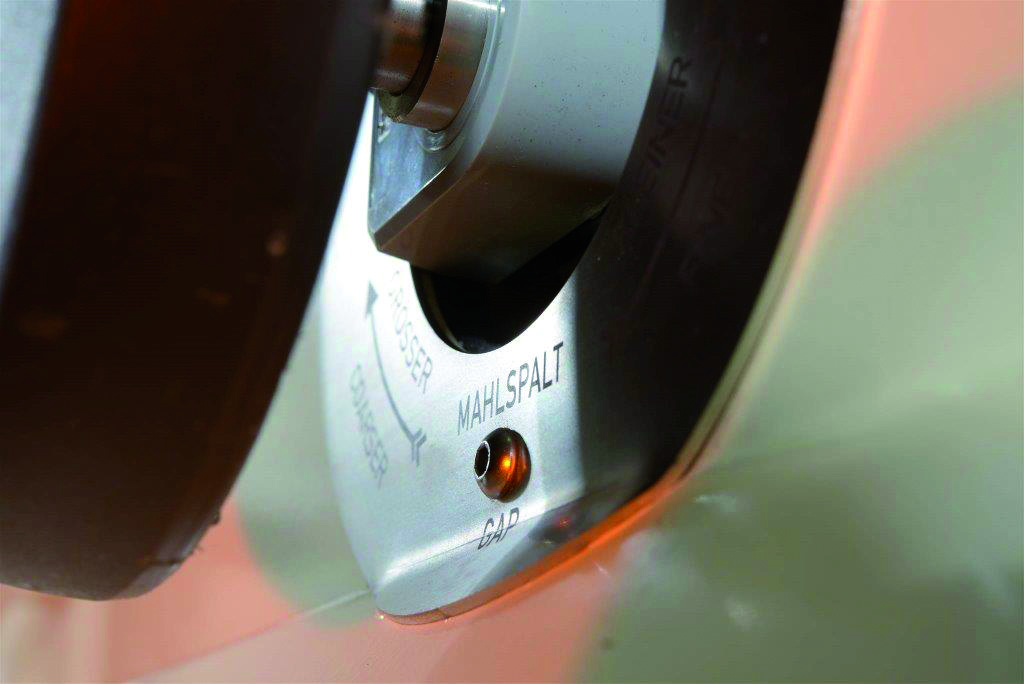 Das neue Walzen-Mahlwerk WMS 43E ist optimal für die Vermahlung von Kapsel- und Pad-Kaffee geeignet.