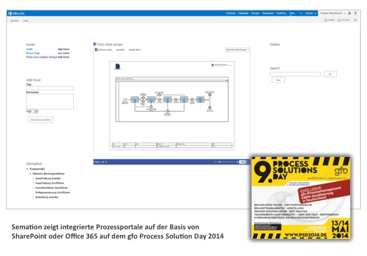 Semtation auf dem 9. Process Solution Day Semtation auf dem 9. Process Solution Day