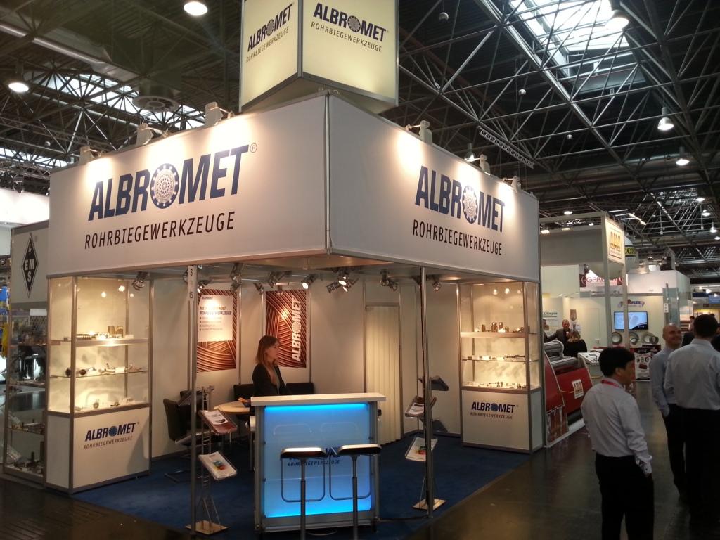 Messestand Albromet Messestand Albromet