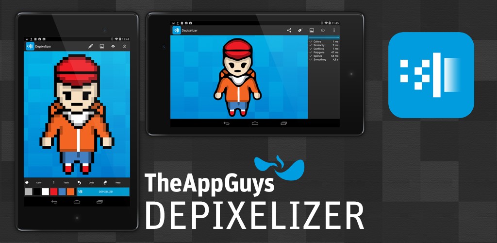 DEPIXELIZER App von Theappguys DEPIXELIZER App von Theappguys
