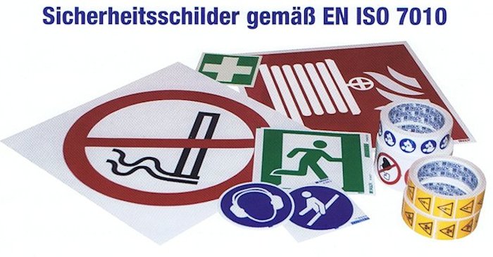 Sicherheitsschilder gemäß ISO 7010 - Mehr Sicherheit am Arbeitsplatz Sicherheitsschilder gemäß ISO 7010 - Mehr Sicherheit am Arbeitsplatz