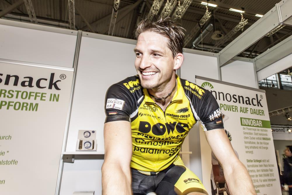 Stefan Schlegel auf der FIBO bei Innosnack Stefan Schlegel auf der FIBO bei Innosnack