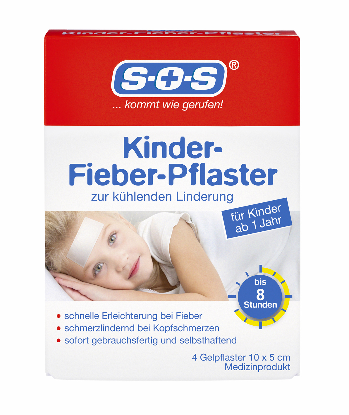 SOS Kinder-Fieber-Pflaster (Foto: SOS - Windstar Medical AG) SOS Kinder-Fieber-Pflaster (Foto: SOS - Windstar Medical AG)