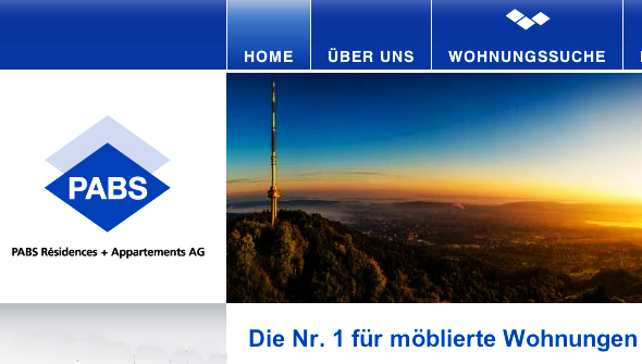 Die Adresse für möblierte Wohnungen in Zürich: PABS.ch