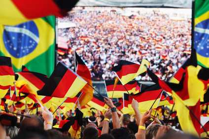 Fußball-WM 2014 - Werbeartikel Dresden ist dabei