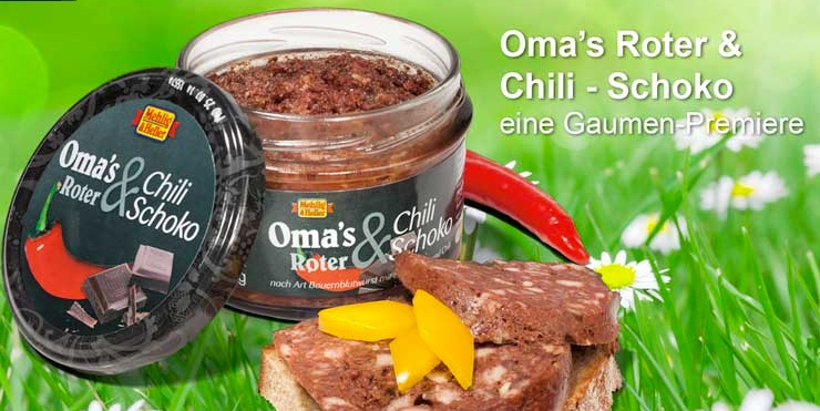 Oma's Roter mit Chilli Schoko Oma's Roter mit Chilli Schoko