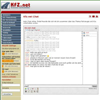 Der Auto-Chat von Kfz.net Der Auto-Chat von Kfz.net