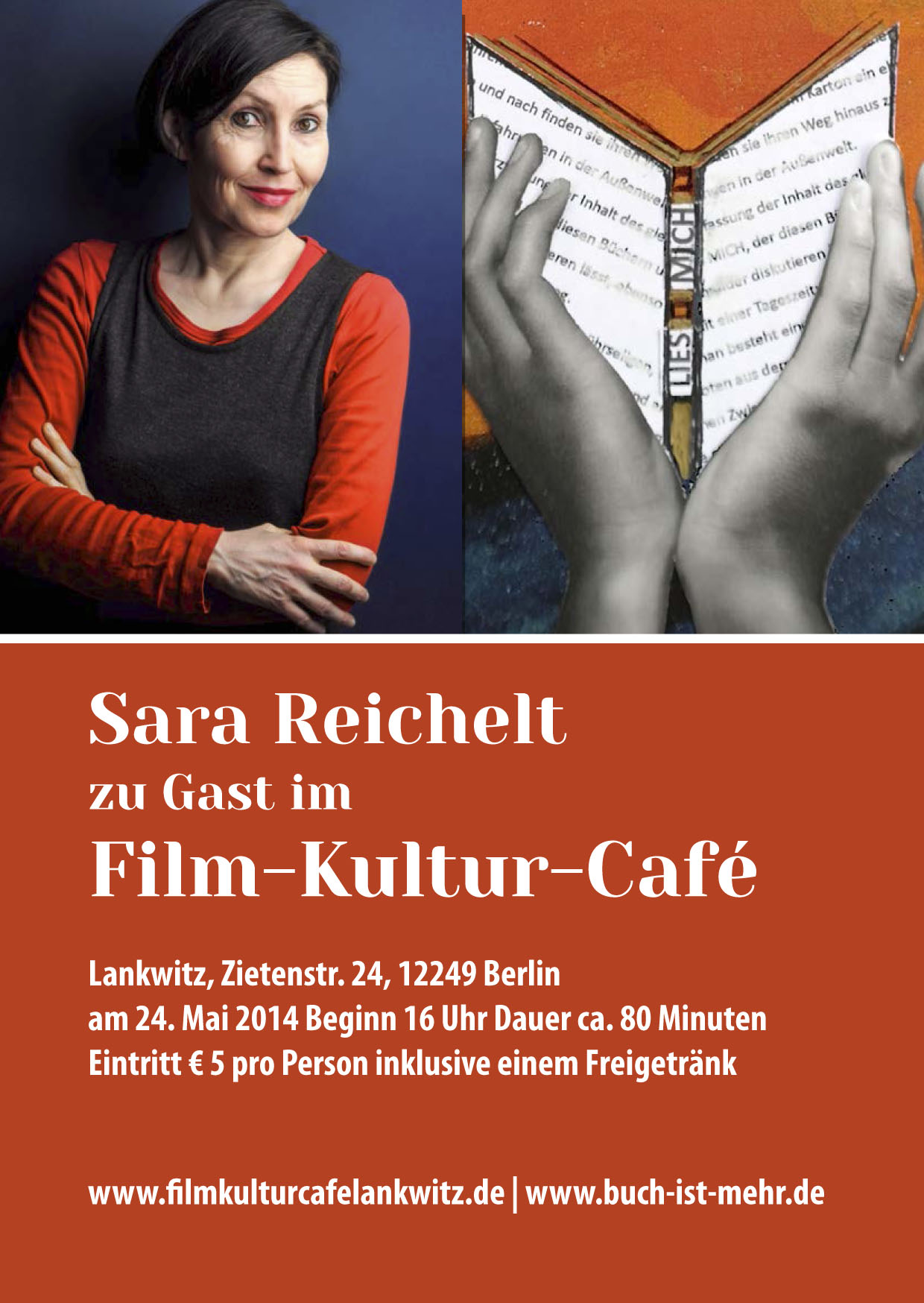 sara reichelt zu Gast im Film-Kultur-Cafe in Berlin sara reichelt zu Gast im Film-Kultur-Cafe in Berlin