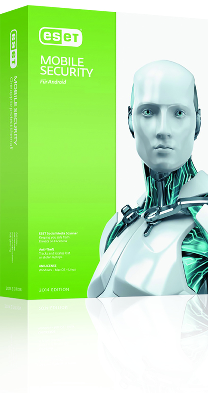 Packshot der ESET Mobile Security Packshot der ESET Mobile Security
