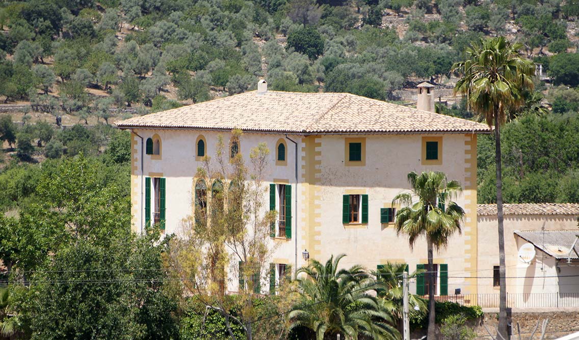 Die Finca Possesion liegt am Fuße des Tramuntanagebirges und ist ein altehrwürdiges Herrenhaus