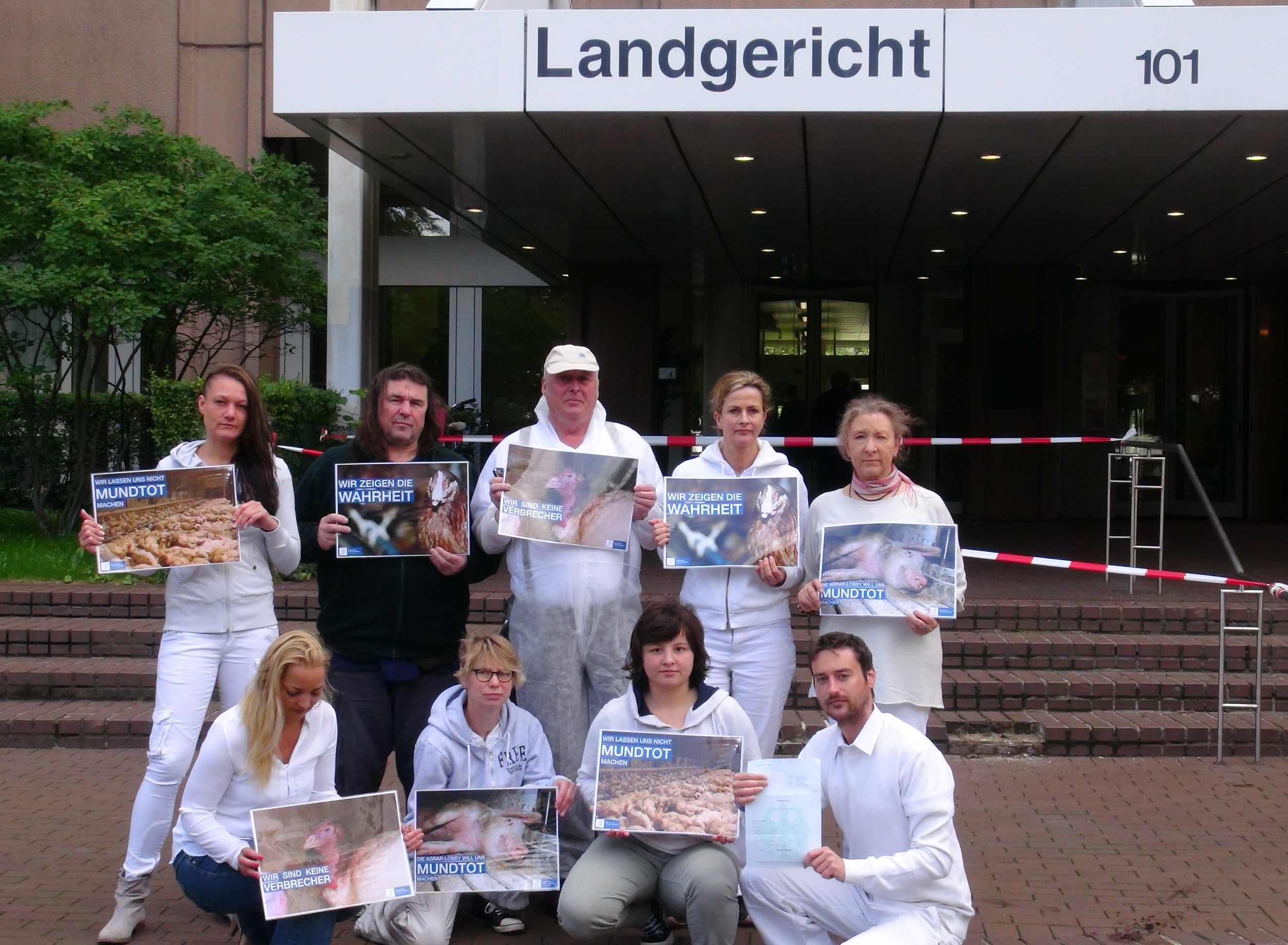Außergewöhnliche Tierschutzaktion von Landgericht Köln sorgte für Aufsehen