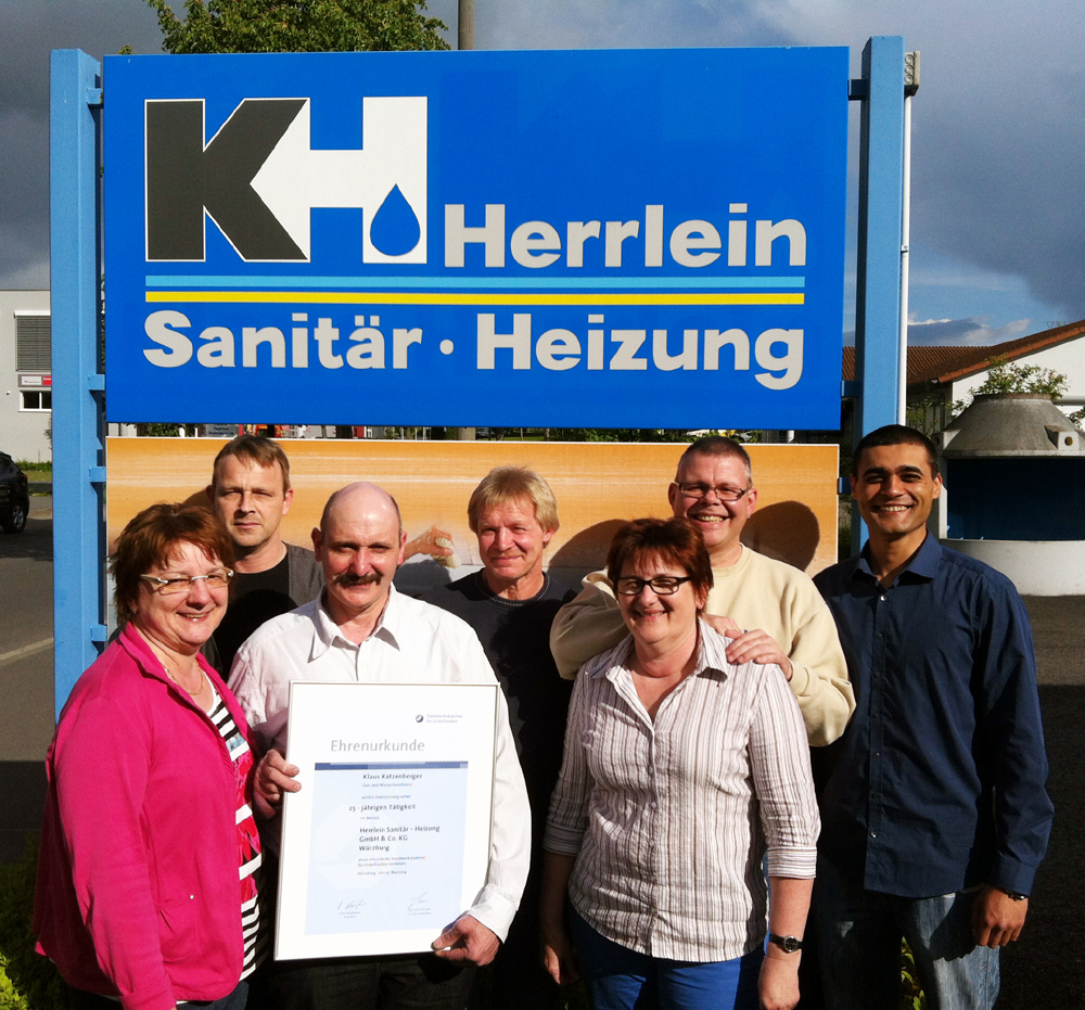 Das Team von Herrlein Sanitär - Heizung