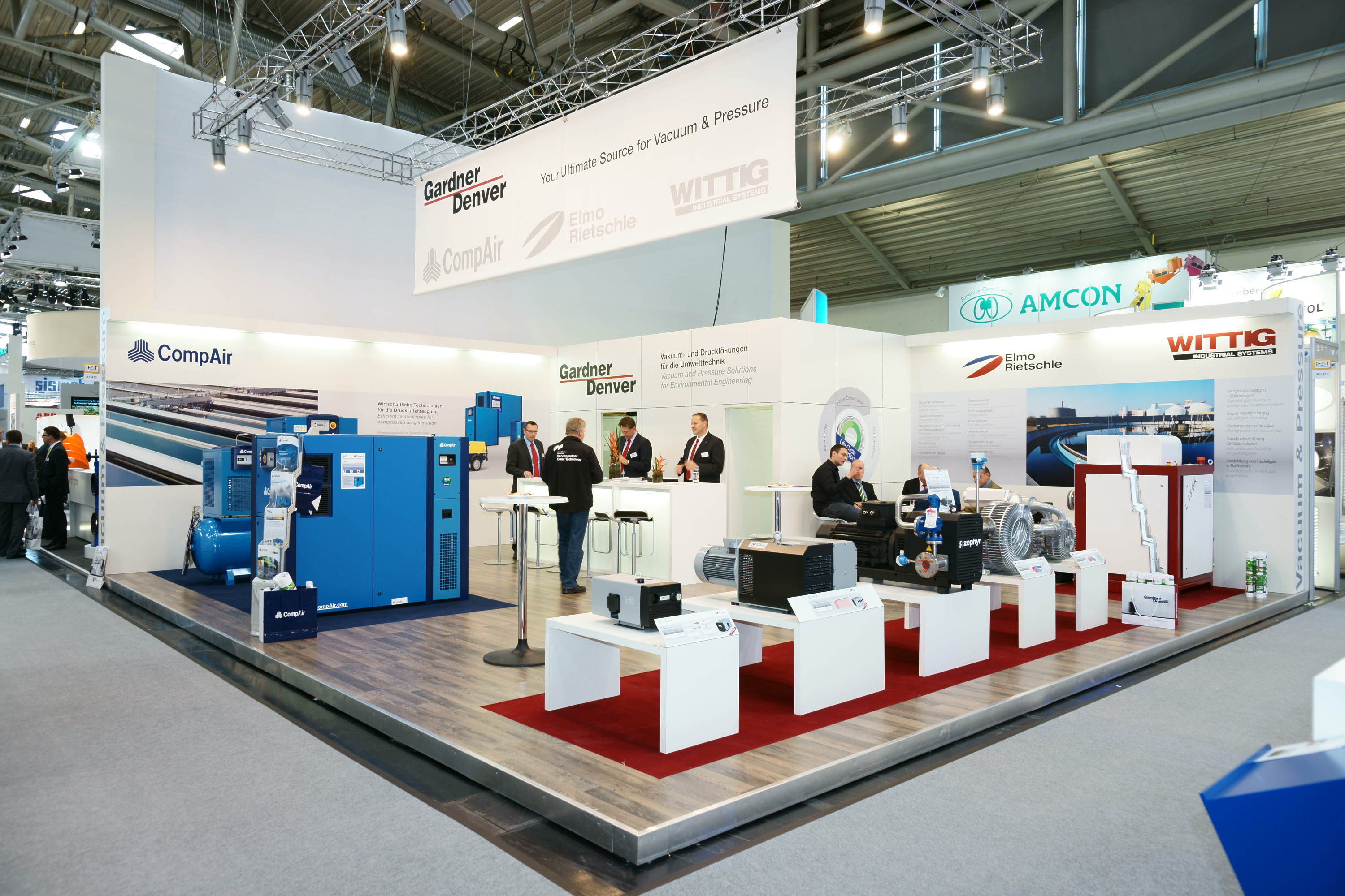 Gardner Denver auf der IFAT Messe Gardner Denver auf der IFAT Messe