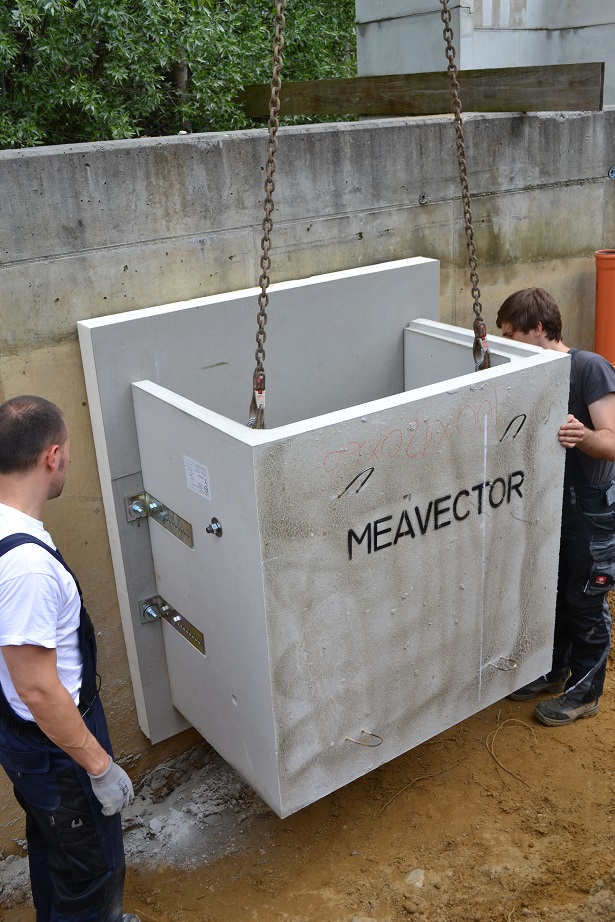MEA Connect-System MEAVECTOR: Betonlichtschacht neuester Stand!