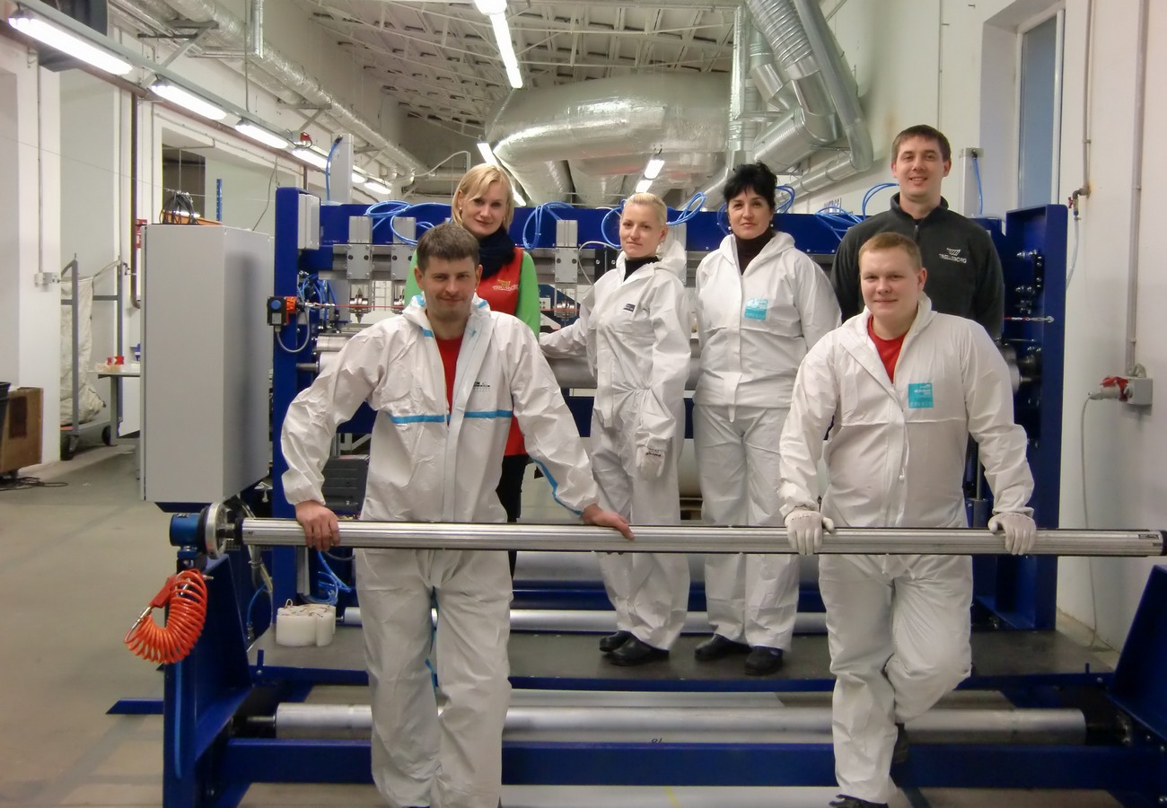 Ein eingespieltes Team vor Ort sorgt für die schnelle und qualitativ hochwertige Produktion.(Foto: T
