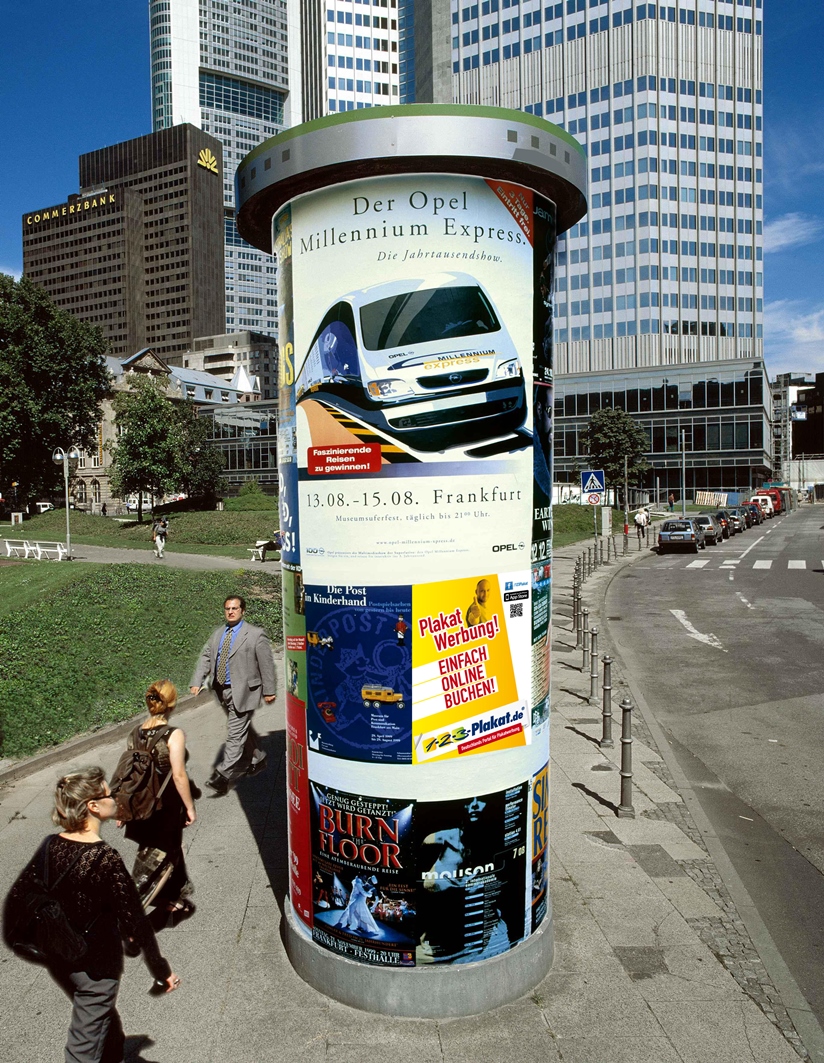 1-2-3-Plakat.de bietet nun auch Kulturwerbung an Litfaßsäulen 1-2-3-Plakat.de bietet nun auch Kulturwerbung an Litfaßsäulen