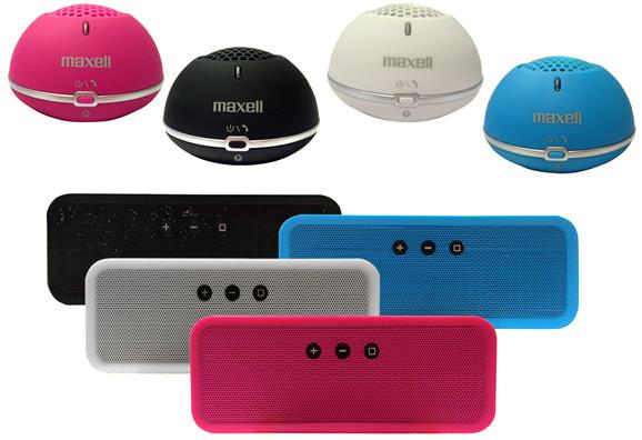 Kabelloser Klanggenussüberall: die Bluetooth-Lautsprecher BT01 und BT03 von Maxell Kabelloser Klanggenussüberall: die Bluetooth-Lautsprecher BT01 und BT03 von Maxell