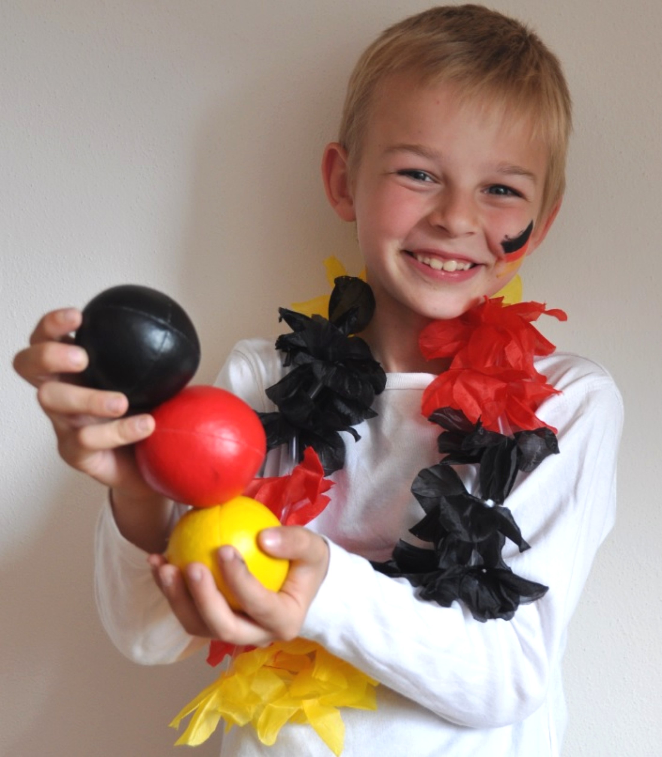 Jonglierball-Set Deutschland - die Geschenkidee für Fußballfans und Fußball-Partys