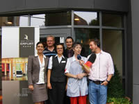 Moderator Marco Ramm berichtete live von seiner Arbeit als „Urlaubsvertretung“ im IBB Hotel Erfurt