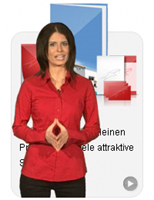 Der Web-Guide führt Besucher von flyerpilot.de durch den neuen Internetauftritt des Druckportales.