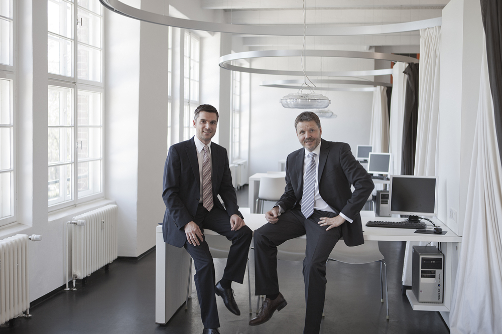 Markus Heudorf und Prof. Dr. Andreas Aulinger, beide Direktoren des IOM