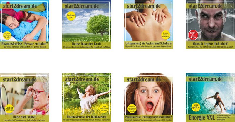 8 neue Phantasiereisen von start2dream 8 neue Phantasiereisen von start2dream