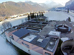 Die Schweizer Abwasserreinigungsanlage in Meiringen Die Schweizer Abwasserreinigungsanlage in Meiringen