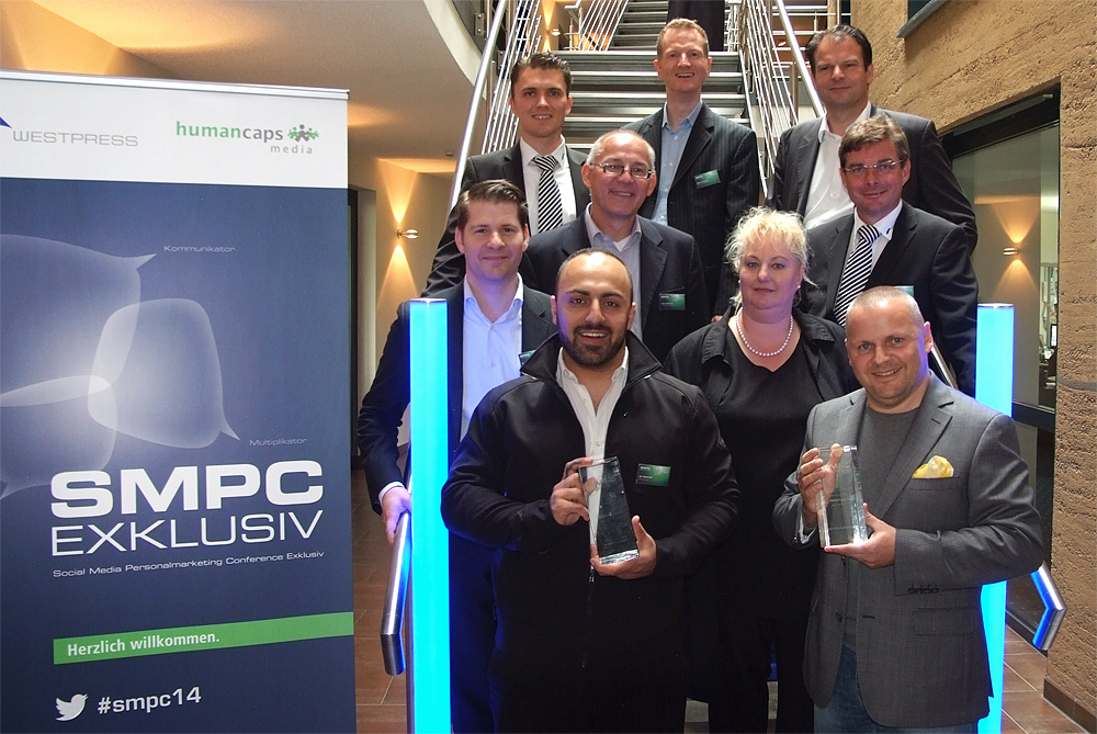 Gastgeber, Juroren und Gewinner bei der SMPC Exklusiv in Hamm
