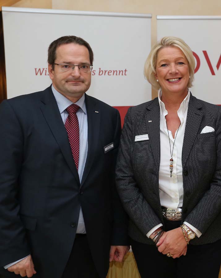 Carsten Wege (Geschäftsführer bvbf), Nicole Schulte-Frankenfeld (Vorsitzende bvbf)