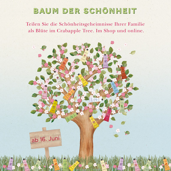 Baum der Schönheit von Crabtree & Evelyn Baum der Schönheit von Crabtree & Evelyn