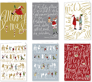 Best Wishes - Schriftkarten Best Wishes - Schriftkarten