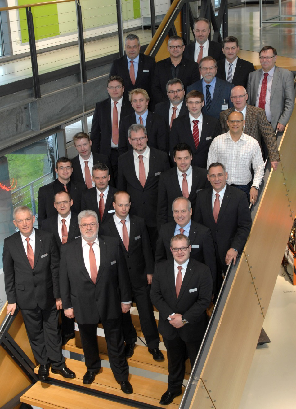 Vom TÜV als Mastertrainer zerifizierte Mitarbeiter der Viessmann-Akademie